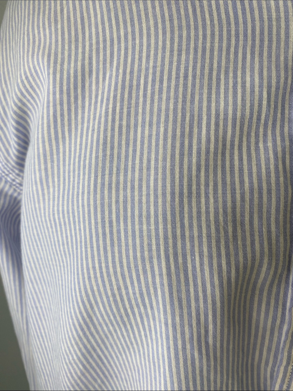 Denim & Supply Ralph Lauren Light Blue Pinstripe Button-Down Shirt - Picture 2 of 8